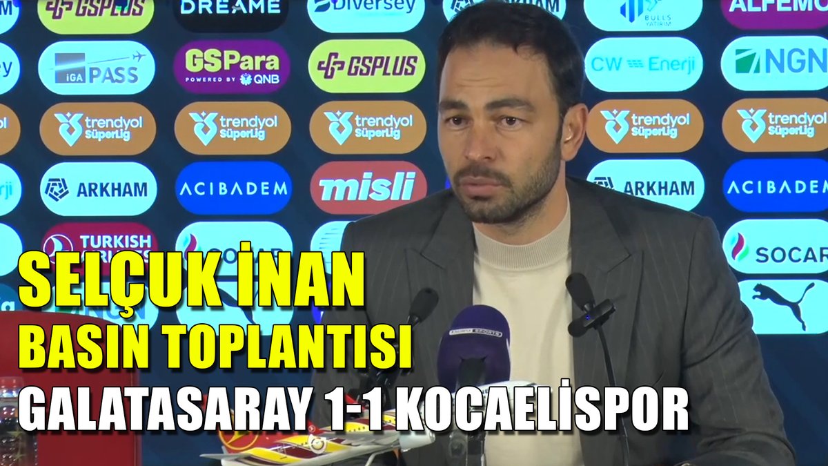 Turhapo's tweet photo. Selçuk İnan Basın Toplantısında / Galatasaray 1-1 Kocaelispor

https://t.co/2HxeJx8HP5

#GSvKOC İsa Mesih Hürmüz Boğazı'na Selçuk İnan #GSvKS Takım Şampiyonluk #inanfenerbahçe Antalya'da 4.7 Okan Buruk https://t.co/tYCud4b6xW