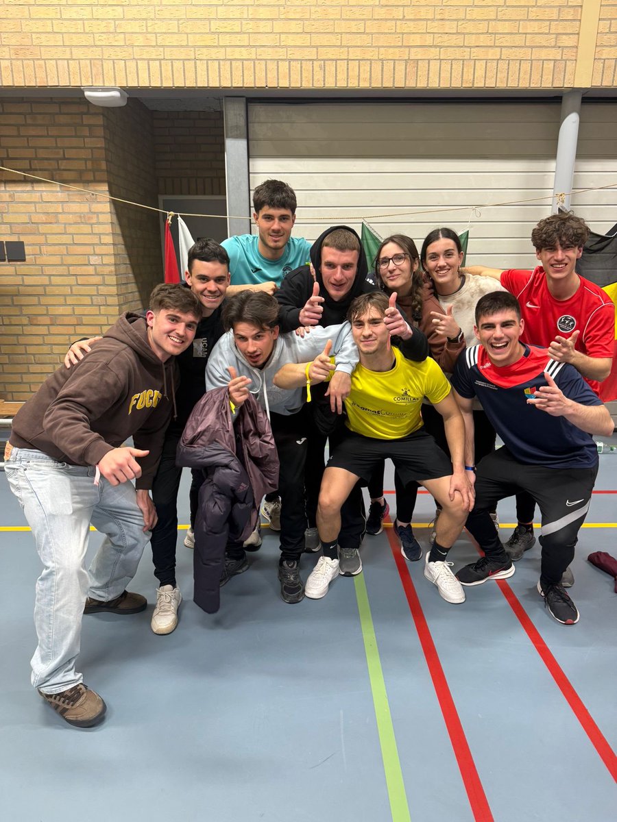 UCAM_CAFD's tweet image. 🌍 Experiencia internacional para nuestros alumnos de CAFD UCAM

Participaron en un BIP en Windesheim 🇳🇱 sobre: 🏅 Deporte comunitario 🎯 Enseñanza en EF 👥 Dinámica de grupos
📅 16–20 marzo + formación online previa
#ErasmusPlus #Movilidad #CAFD