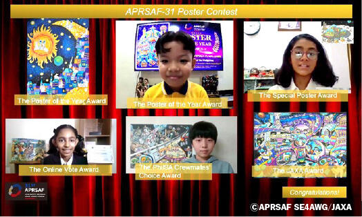 spaceedu_info's tweet photo. APRSAF Space Education for All Working Group held the #APRSAF #PosterContest!
A record 15 countries joined, with 44 artworks selected through national contests under #LunarCity.
Congrats to awardees and representatives! Enjoy the children’s creations 👏
https://t.co/jBQndbfQNJ https://t.co/uxd2gtwDfS