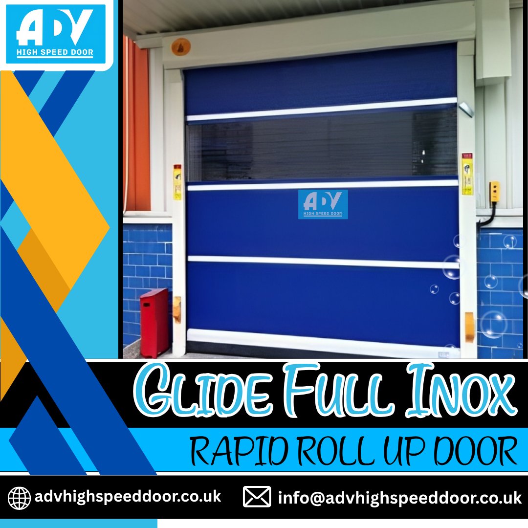Adv_High_Speed's tweet photo. 👉Smooth operating Glide Full Inox Rapid Roll up Door delivers durability speed &amp; sleek stainless finish ideal for commercial spaces requiring efficiency &amp; modern design!
#RapidDoor #InoxDesign #IndustrialSolutions #HighSpeedDoors #rapidresponse
👉Website: https://t.co/dlWyRjGtSE https://t.co/w0UZqdXlZg