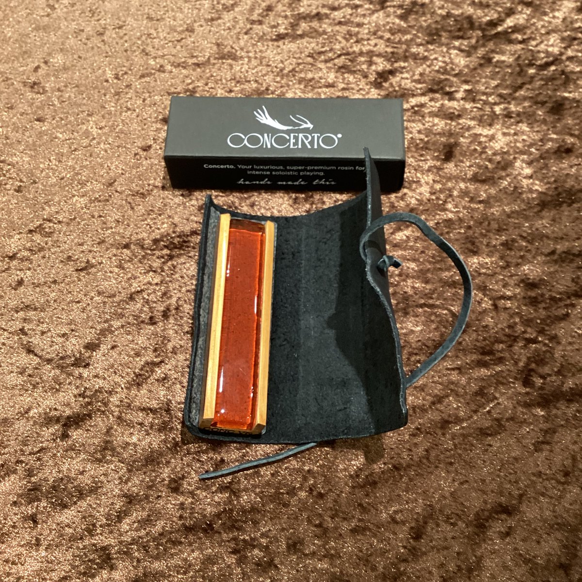 Leatherwood Bespoke RosinのConcerto(バイオリン用)大量入荷！この
