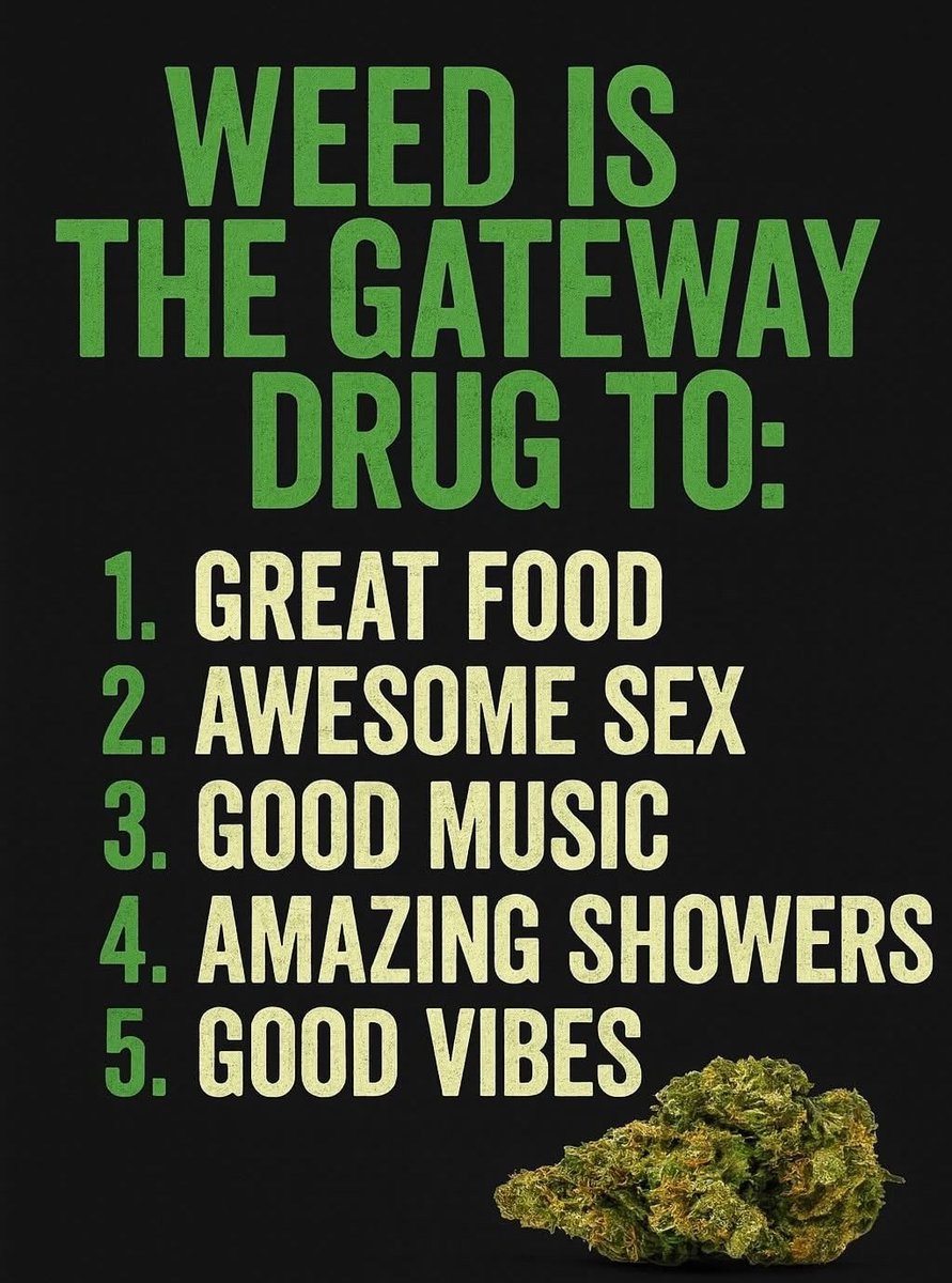 _StonersRUs_'s tweet image. Weed is a gateway drug…