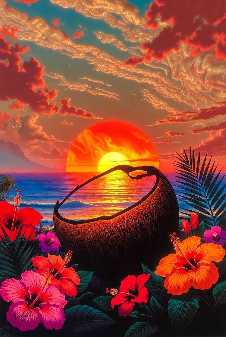 Check out Island Glow: Coconut Skies 1st Issuance starbeam.one/market/product…