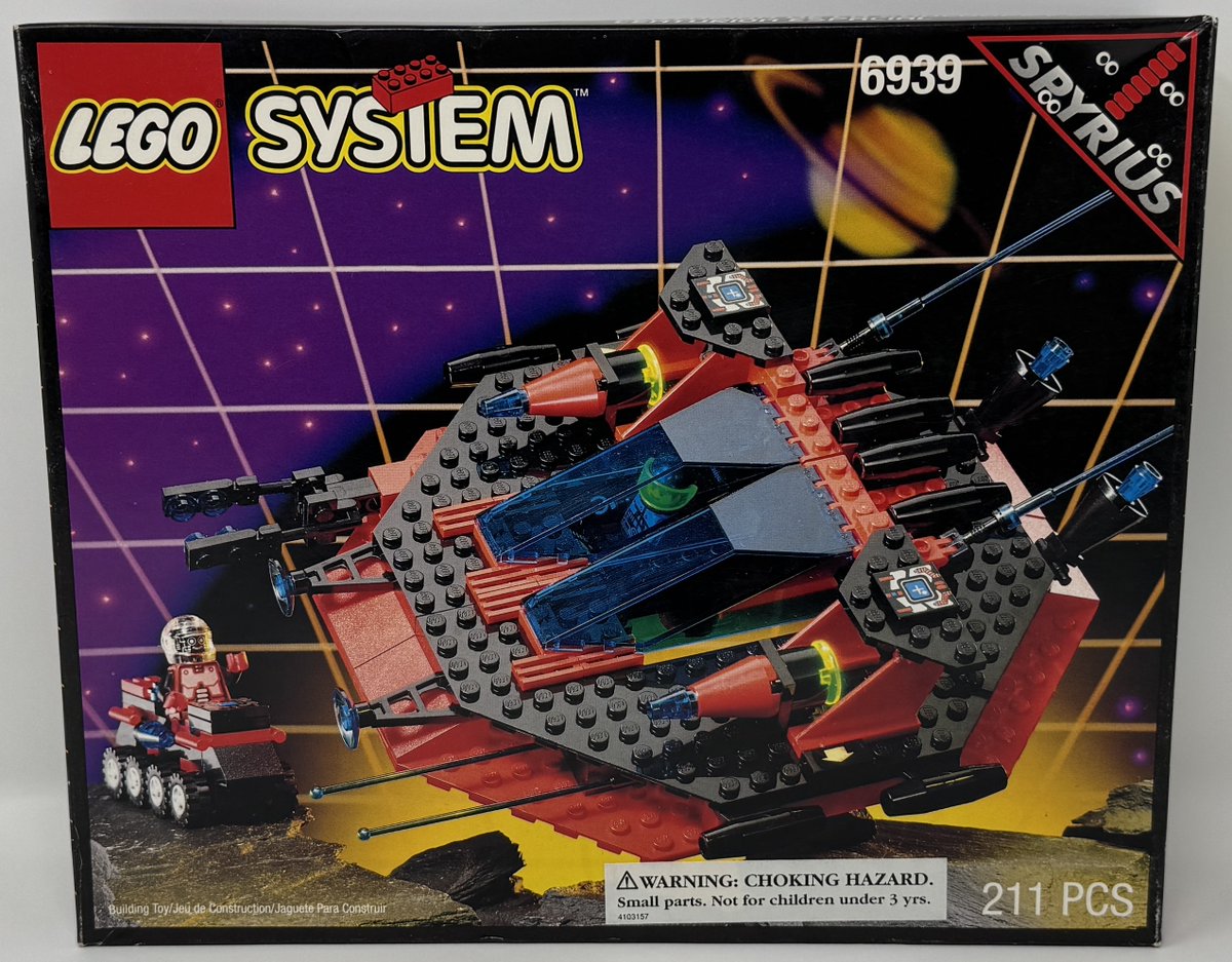 rareactionfigs's tweet image. Lego #6949
Saucer Centurion
Space
Spyrius
1994
*factory sealed*
🧱
Asking for $450
Free shipping
Offers accepted

#lego #legocollector #legocollection #collectibles #vintagetoys