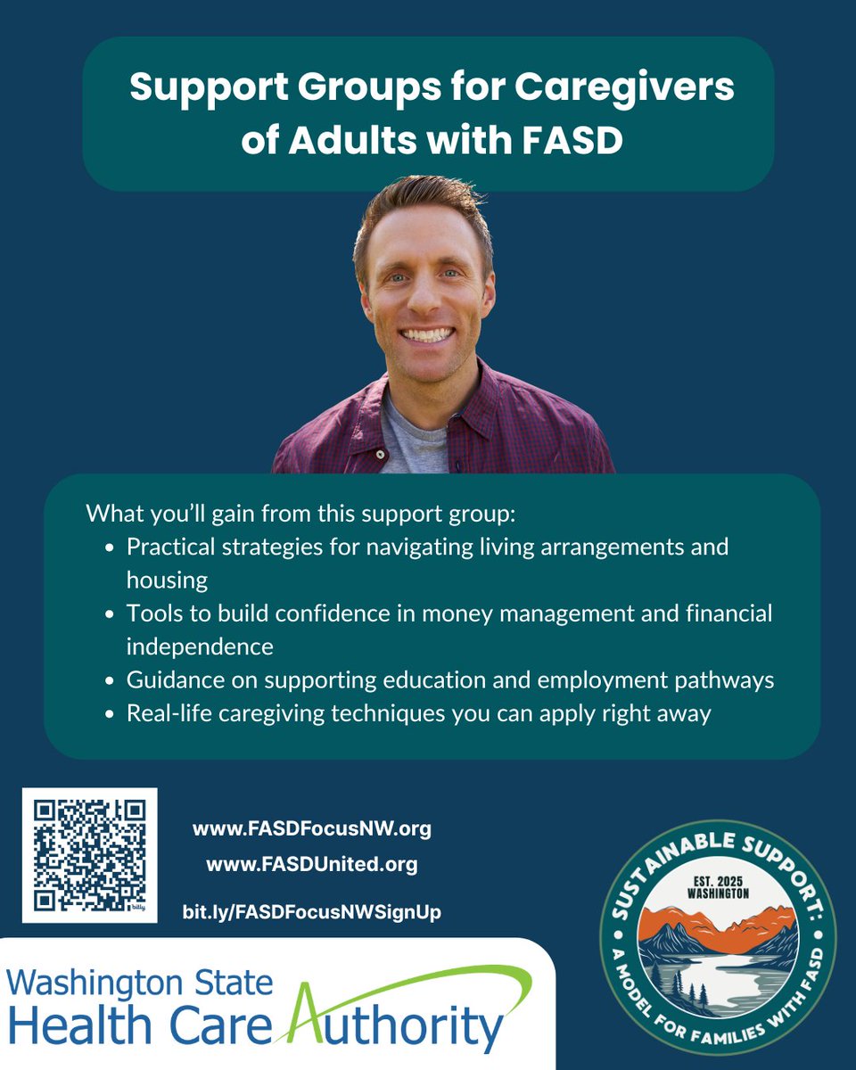 NOFAS_WAState's tweet photo. Supporting an adult with FASD is a journey filled with unique experiences, and finding a community that understands is key! 

➡️ https://t.co/n8d2fWH3oh 

#FASDUnited https://t.co/2nknih3IOm