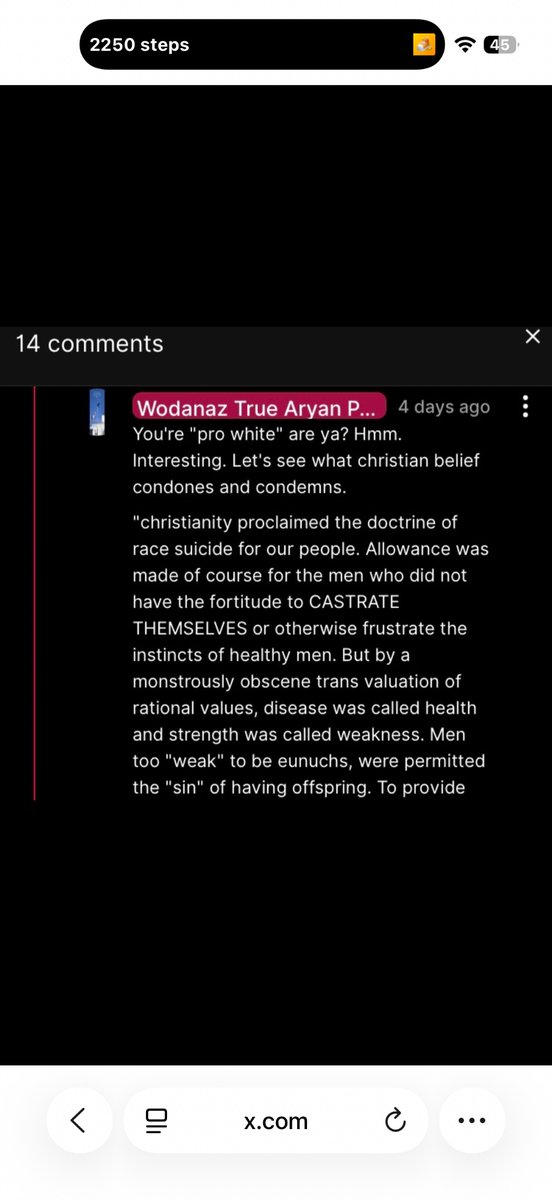 RetroCorps's tweet photo. @GandalfTheR3d @tonybalogna @Tom_Rowsell @byzantinecopt Literally christian or catholic priests used to rape little boys to exorcise demons and told the child to shout out “I rebuke you Satan!” As they climax. So Pagan Gods are by definition against butt sex.

You’re the gayest cult in all of history. https://t.co/YUIEep3uQ1