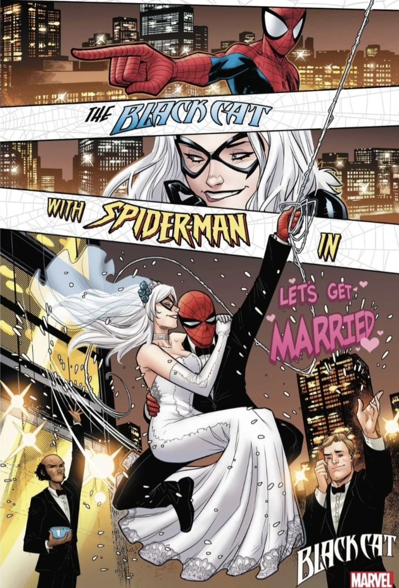 Spider-Man x Black Cat tweet media