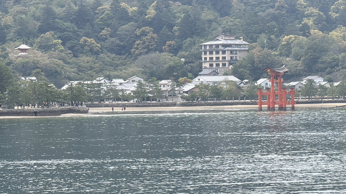 厳島神社⛩️