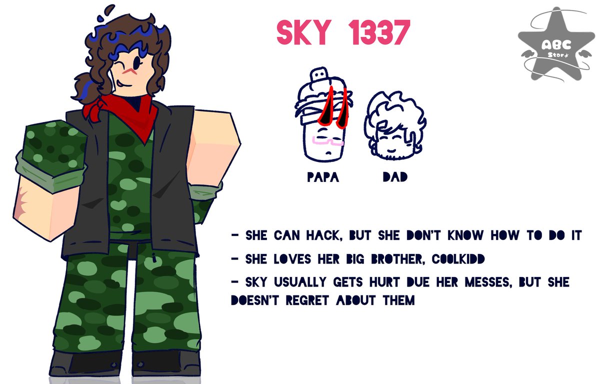 ABC126_11's tweet image. Coming back! And finally making this with Sky. I have other Sky's things, but have this in the meantime

#forsakenoc #1337n7
I'm going to desappear again