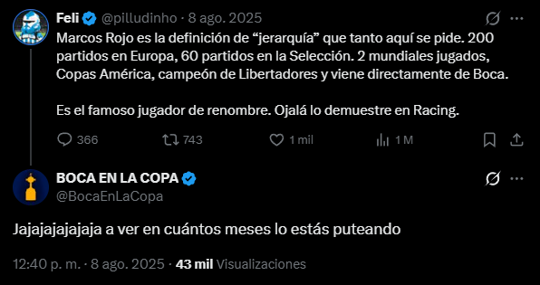 BOCA EN LA COPA tweet media