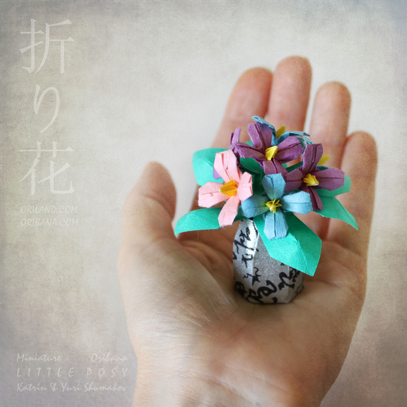 Oribana_Art's tweet image. Mini-Oribana LITTLE POSY 
ORIBANA BEAUTY collection 
oriland.com/store/collecti… 

6.5 cm (2.5") high. 
#origami #designs are our Malcolmia Maritima, ovate leaves &amp;amp; Middle Tapered Vase. 
#washi #paper 

Happy folding!  

🖼️to📷grok.com