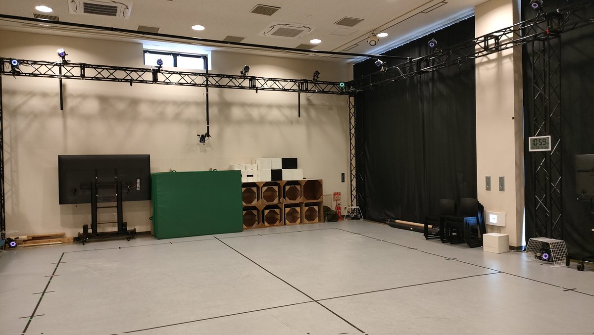 25th【スタジオイブキ】モーションキャプチャースタジオ tweet media