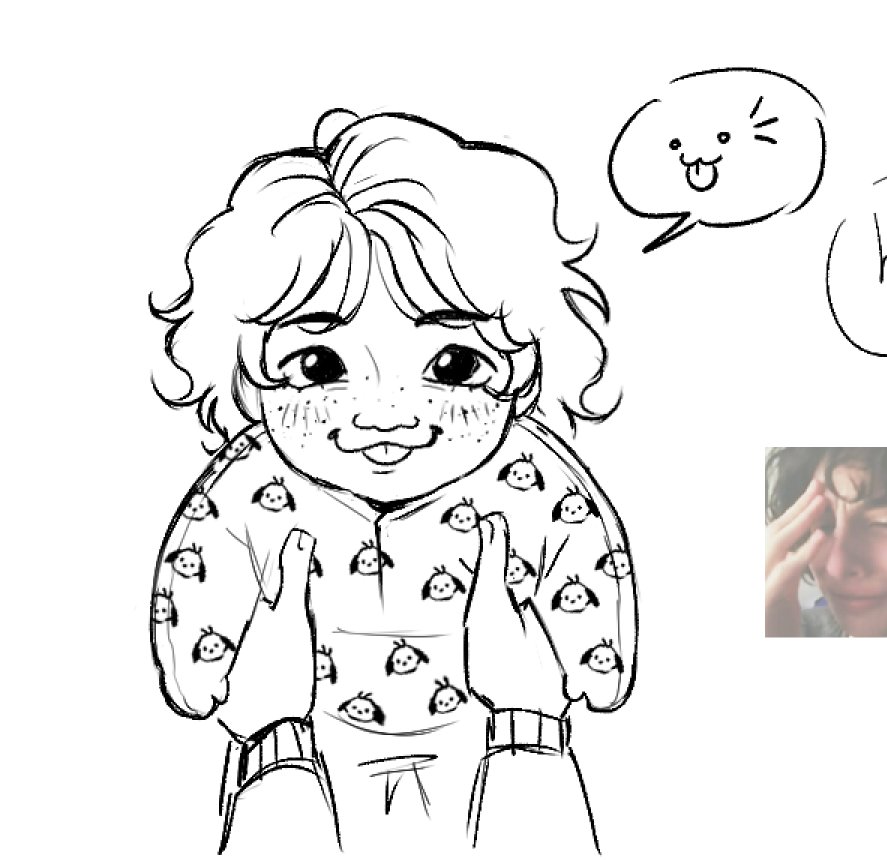 Clearmoonbas_'s tweet image. More doodles of Mike and Dustin's baby (drawing babies is difficult)
#wheelerson #fankid #cringe