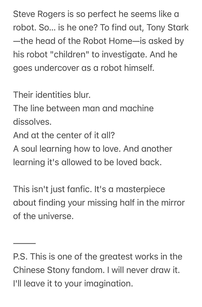 malkogromit's tweet image. Since many of you loved Project Hail Mary, I feel like this is the right moment to recommend a Stony fanfic:

REASONABLE CONJECTURE
(AO3 work ID: 97023411)