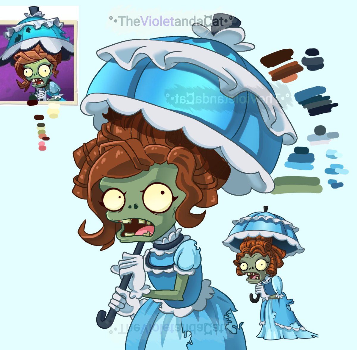 Well crap
I forgot to post this awhile ago
I guess here is me drawing a zombie
Personally parasol is one of my favorite zombie, to the design and mechanic.
What more can I show my favoritism? by making fanart of Parasol zombie of course!
#pvz2 #pvz2fanart #plantsvszombies