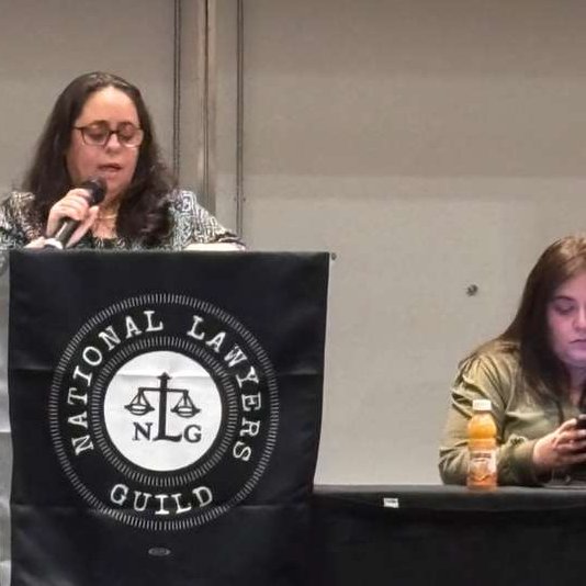 Tani_DL's tweet photo. It was a pleasure and an honor to participate in the National Lawyer Guild Convention @NLGnews in #Detroit. 
I appreciate the invitation; it was a unique opportunity to discuss the law and its role in preserving peace, among many other topics. Thank you @Suz_Adely https://t.co/uki2IewrJc