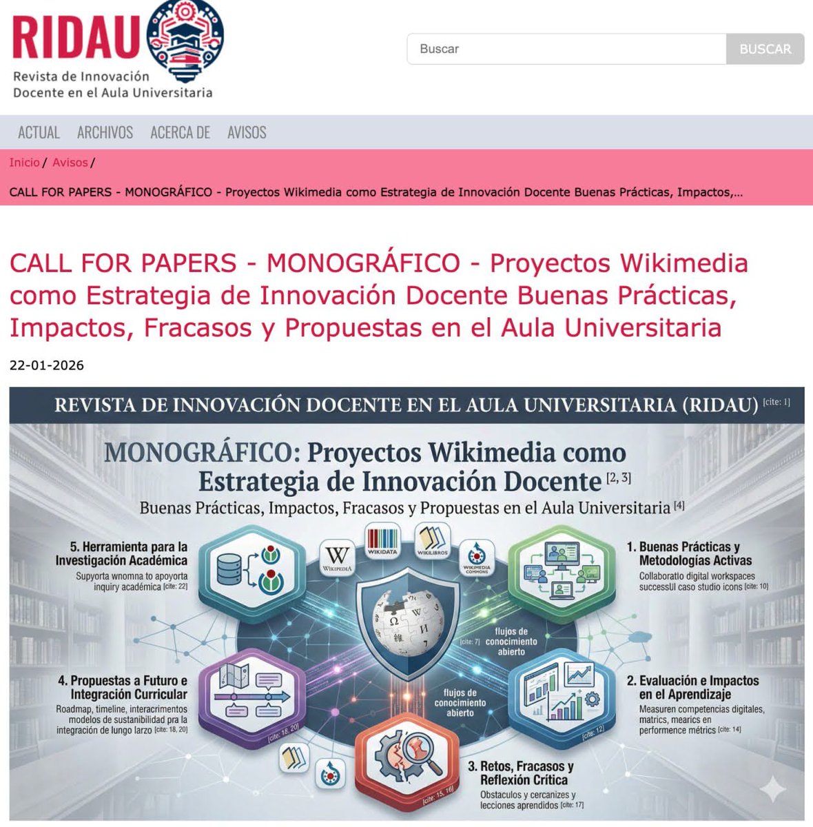 Wikimedia México tweet media