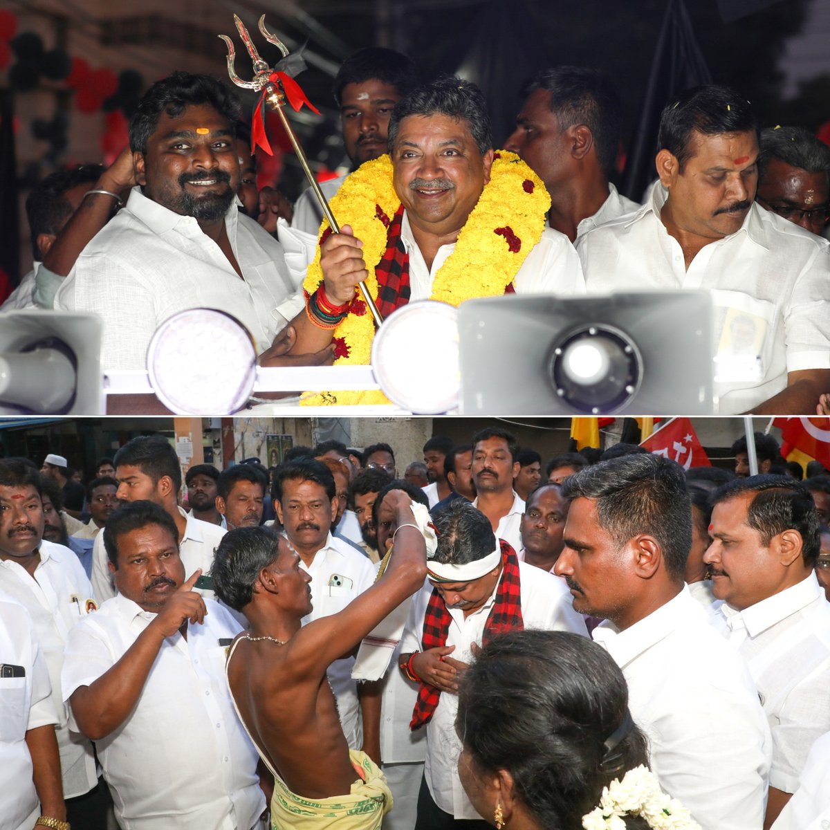 OfficeOfPTR's tweet photo. மாநில உரிமைக் காவலர் கழகத் தலைவர் _ மாண்புமிகு முதலமைச்சர் திரு. @mkstalin அவர்கள், திராவிட மாடல் நல்லாட்சி தொடர,  மதுரை மத்திய தொகுதியின் வாக்காளப் பெருமக்களின் நல்லாதரவைக் கோரி திராவிட முன்னேற்றக் கழகத்தின்  வெற்றி வேட்பாளர் “மண்ணின் மைந்தர்” முனைவர் @ptrmadurai அவர்கள், வார்டு எண்: 61 –  பாரதியார் ரோடு, வடக்கு வாசல், நாவலர் தெரு, சுப்ரமணியபிள்ளை தெரு ஆகிய பகுதிகளில் பரப்புரை மேற்கொண்டார்.

பகுதிக் கழக செயலாளர் திரு. பி. கே. செந்தில், வட்டக் கழக செயலாளர் திரு. பி.கே. சுரேஷ், தோழமைக் கட்சி நிர்வாகிகள், தொண்டர்கள், கழக உடன்பிறப்புகள் உள்ளிட்ட ஏராளமானோர் பரப்புரை பயணத்தில் கலந்து கொண்டனர்.

#ஸ்டாலின்_தொடரட்டும்
#தமிழ்நாடு_வெல்லட்டும்
#VoteForDMK