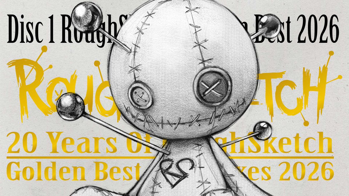 uno_roughsketch's tweet photo. 【お知らせ】
M3-2026春にリリースするRoughSketch活動20周年2枚組アルバムの情報公開&amp;収録曲クロスフェード動画のプレミア公開を下記の日程で行います！

📀4/13(月) 19:00〜 Disc1プレミア公開
💿4/15(水) 19:00〜 Disc2プレミア公開

概要欄では既に情報がほとんど出���ますがリミキサーは水曜公開！ https://t.co/UQ2lVI4DYb