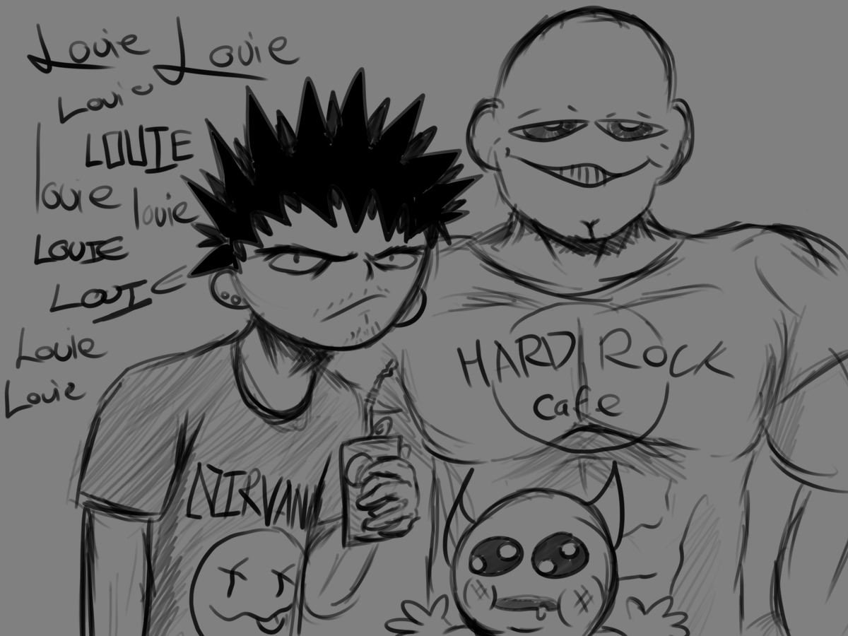 IT'S LOUIE, BABY! LOUIE!