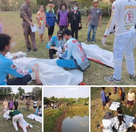 PrSucha's tweet photo. 💧 อุทาหรณ์ช่วงหน้าร้อน เล่นน้ำต้องระวัง! สูญเสีย 2 เยาวชน
เกิดเหตุสลด เมื่อเยาวชนชาย 2 ราย ชวนกันลงเล่นน้ำคลายร้อนในหนองน้ำท้ายหมู่บ้าน บ้านบัวขาว ต.สระบัว อ.ปทุมรัตต์ ... ดูเพิ่มเติม https://t.co/gdcUvXEqP3
