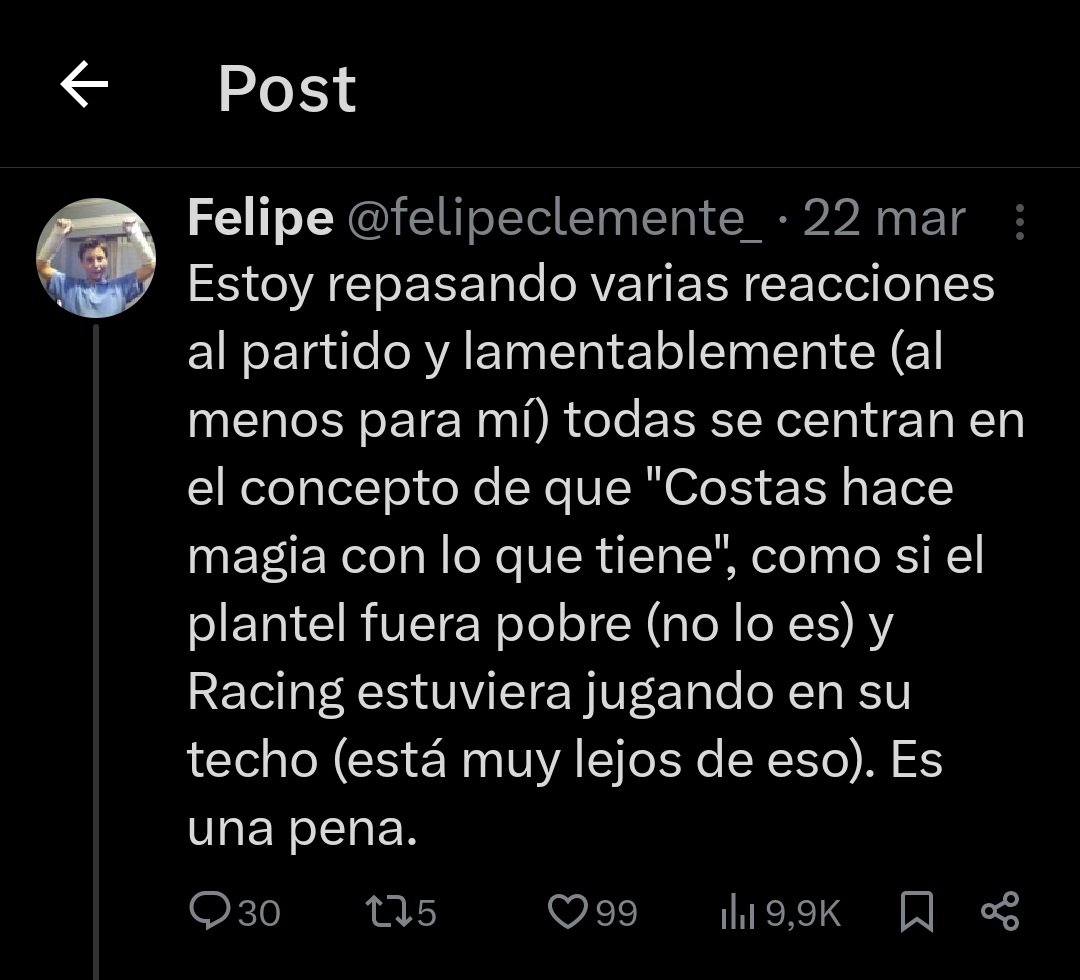 Enfermo De RACING tweet media