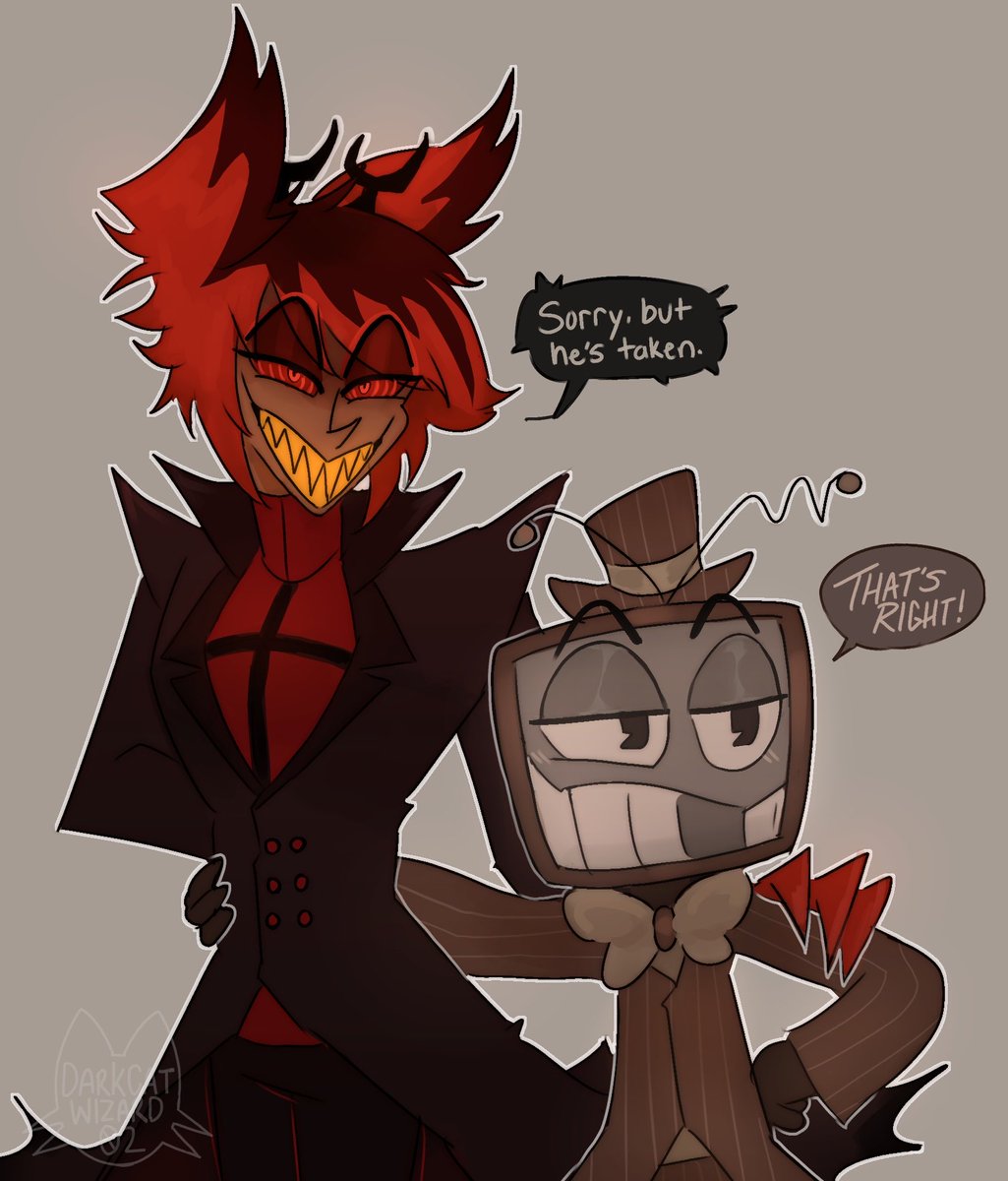 Darkcatwizard02's tweet image. I wanted to draw them :&amp;gt; 
#lostsignal #radiostatic