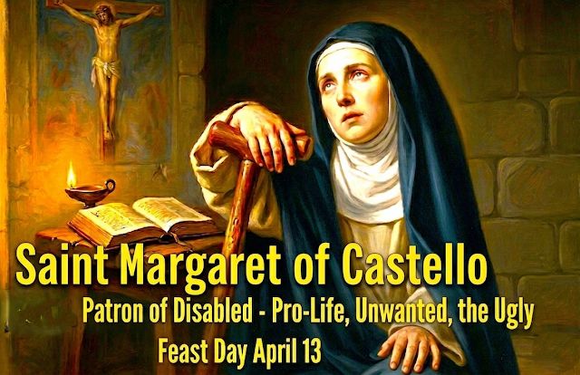 catholicnews1's tweet image. St. Margaret of Castello was Abandoned by her Parents due to Disabilities - Incorrupt Patron Saint of #Disabled, Pro-Life, Unwanted, the Ugly with Prayer - Saint April 13
catholicnewsworld.com/2026/04/st-mar…