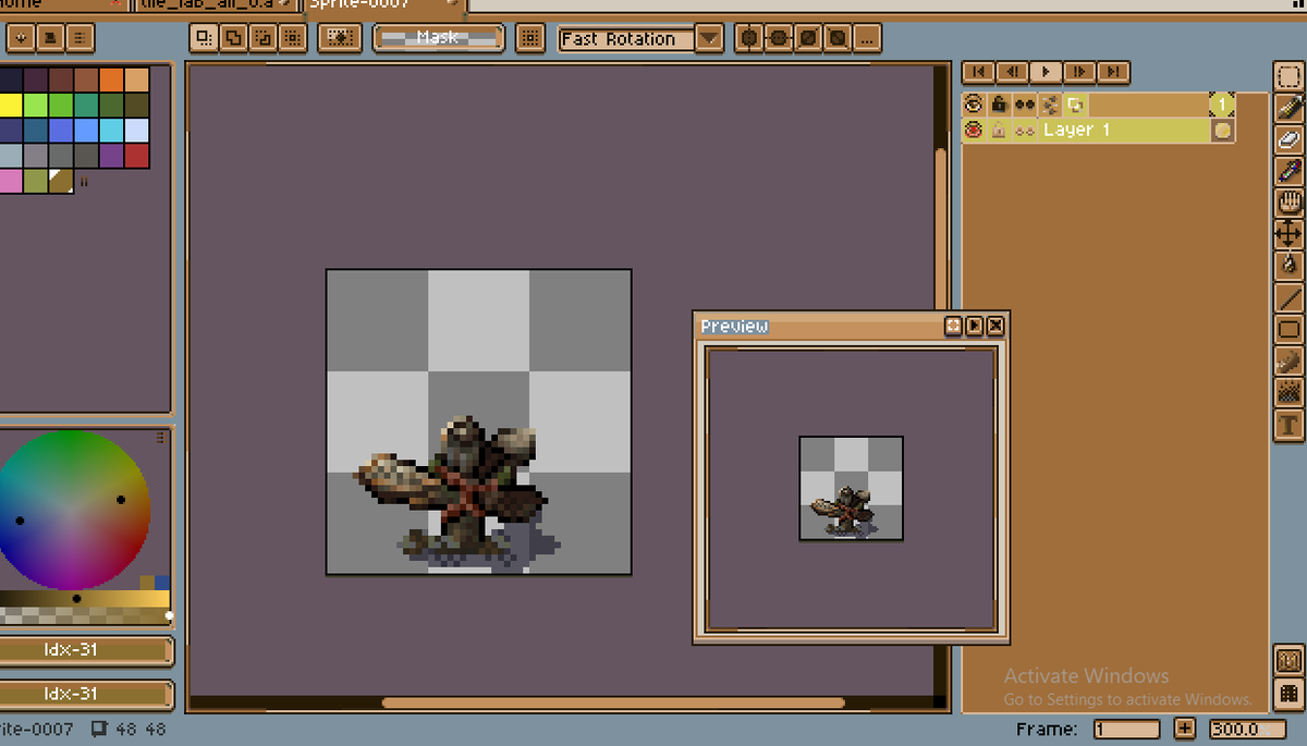 aflo_rada's tweet photo. pixel art Ep.1
Sing wood tiled map in game
Follow me plz☕😭😭
#RadaDEV
#pixel
#pixelartist
#game
#Developers
#characterconcept 
#tiledmap
#Rpgmakermz https://t.co/V8aWtSh8jS