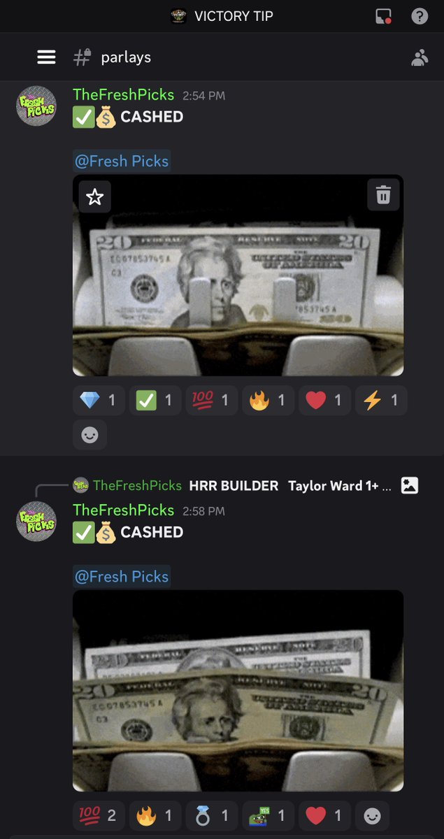 TheFreshPicks's tweet image. 💰5 FOR 5 on MLB builders today in the FREE @Victory_Tip Discord 🔥⚾️

💎Now +18.1u this month and +130u in 2026.

💰Want in? Join the Discord here and start cashing:
beacons.ai/thefreshpicks

#sportsbetting #freepicks