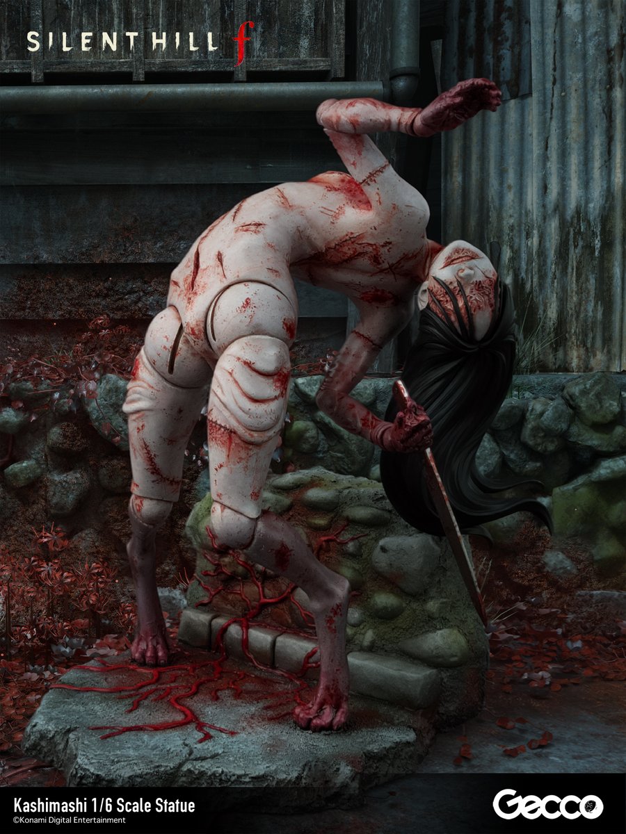 SILENT HILL f カシマシ 1/6スケールスタチュー

間もなく予約受付を締め切ります。是非お見逃しなく！

SILENT HILL f, Kashimashi 1/6 Scale Statue

Pre-orders are closing soon. Don't miss out!

#SILENTHILL #サイレントヒル #Gecco