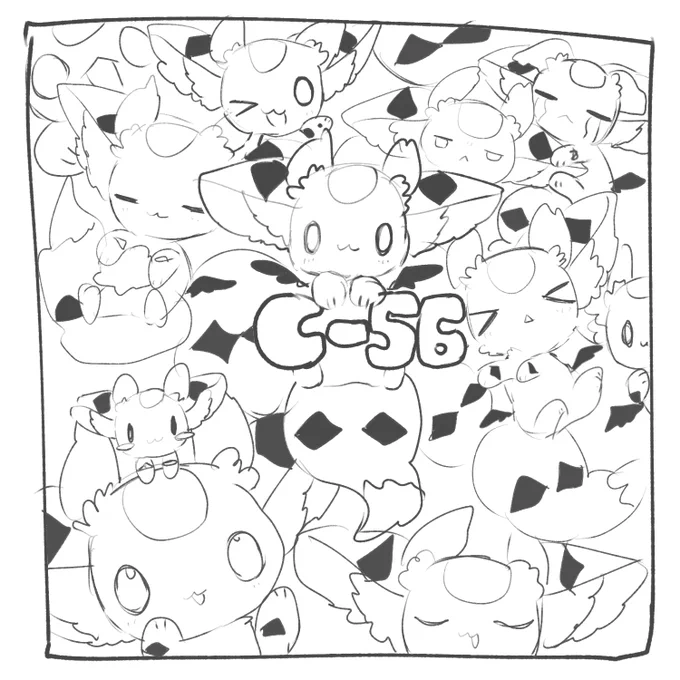 こんな感じの描く予定 