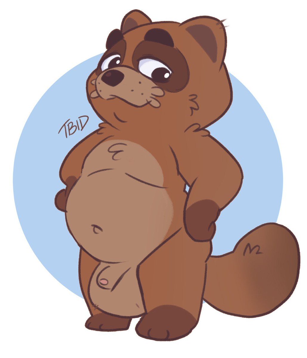 I came across a New tanuki Dad character 👉👈