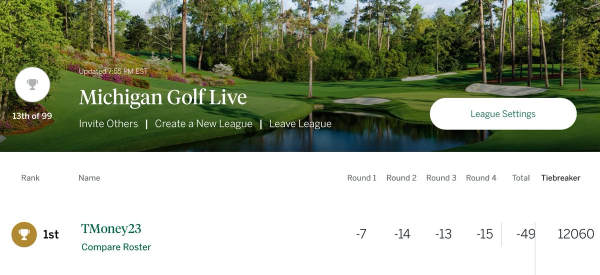 Michigan Golf Live tweet media