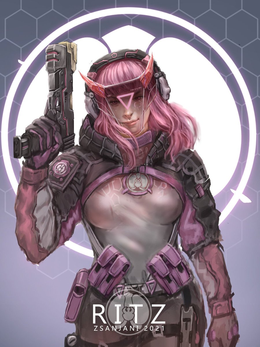 zsanjani's tweet photo. Fanart OC for my good friend @Din274 https://t.co/9PWX1SYrue