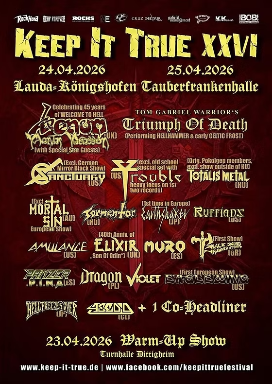 メタルTシャツショップMETAL IS FOREVER 12/13IRON ATTACK!富山公演 tweet media