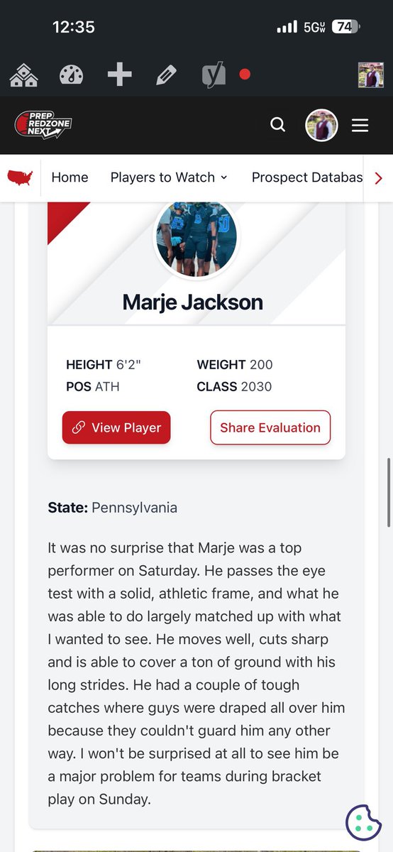 6’3 2030, ATH Marje Jackson tweet media
