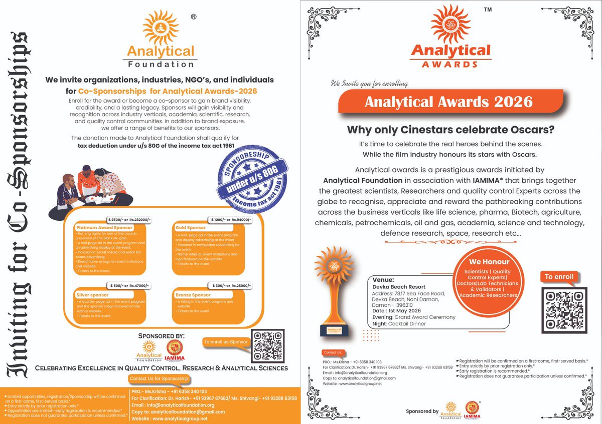 AnalyticalTech1's tweet photo. Enroll, attend, learn, speak, win &amp; Celebrate ! https://t.co/3KKuX4SgUq