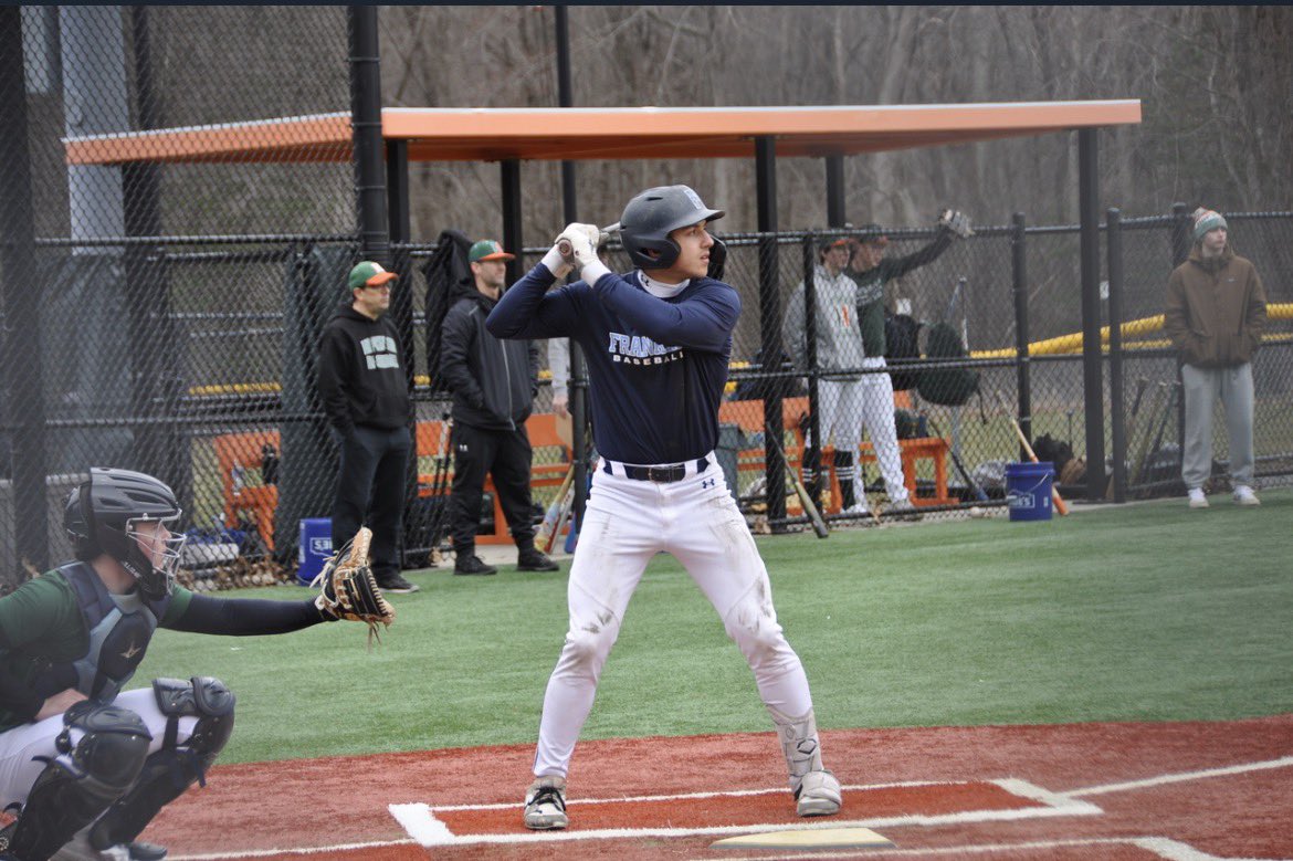 FHSCoachZBrown's tweet image. 🚨 Franklin HS ⚾️ Player Spotlight 🚨 

FHS’26 Captain OF Sean Kryzak (@sean_kryzak) came up with clutch hits last week! Versus North Attleboro Sean had a monster 2-run double in a 3-2 win. And then Sean had a 2-run single in a 5-4 win vs Foxboro! Congrats, Sean!

#PantherPride