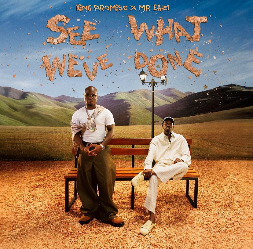 ghanaspora's tweet photo. King Promise and Mr Eazi built an album together. Not a feature. Not a loose collab. A full joint project, committed to from the start.

See What We've Done drops April 15, nine tracks, built from their summer 2025 single of the same name, through "That Way" to a complete record https://t.co/kQNxxEuvtO