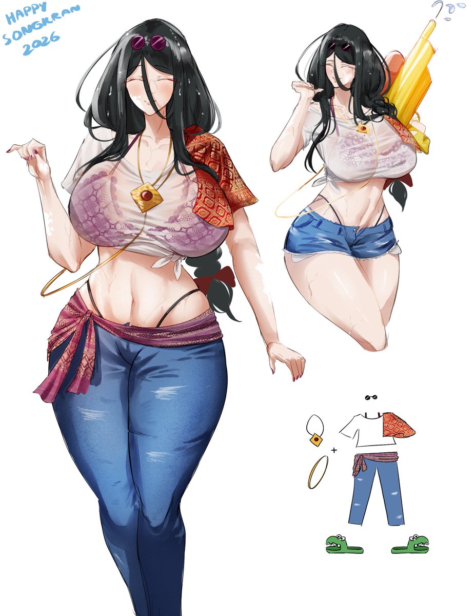 Happy Songkran 2026 🌸🎇💦💦💦