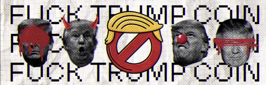 Snoozy_crypto's tweet photo. @SolJakey Hey @SolJakey, 

We at the $FTC is making a statement

FUCK TRUMP!

MOVEMENTS>MEMES https://t.co/HmK8fajPq4