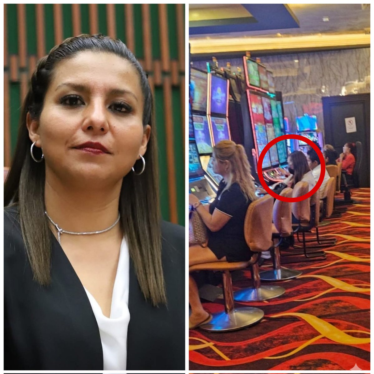 Diputada de #Morena se la pasa en casinos en lugar de atender colonias de #Acapulco, denuncian 

•Exhiben a Violeta Martínez Pacheco apostando en un casino de la Costera; mientras su actividad en el Congreso pasa desapercibida, su presencia en salas de juego No