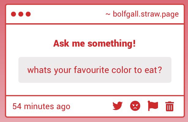 Yellow because it’s my favorite i like yellow