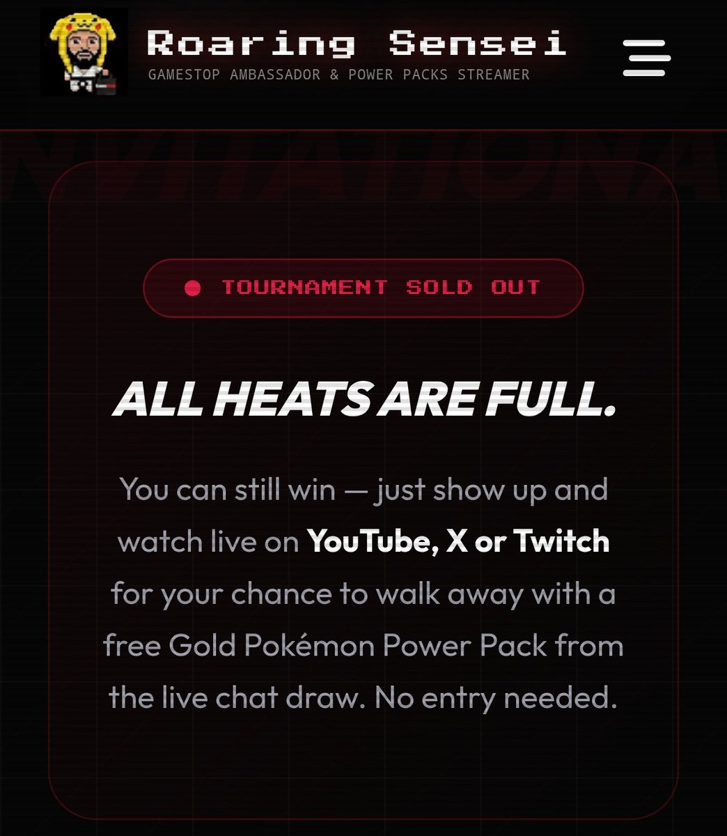 <a href="/PowerPacksLive/">Charizard</a> <a href="/powerpacks/">GameStop Power Packs</a> <a href="/gamestop/">GameStop</a> <a href="/buckthebunny/">Buck</a> 🥲