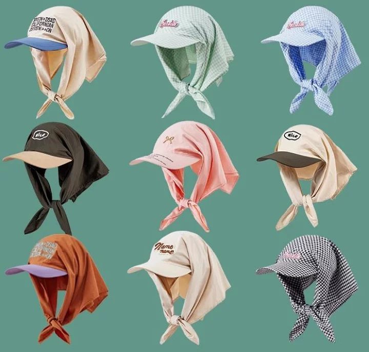 可愛らしく、でも万全な日焼け対策を。