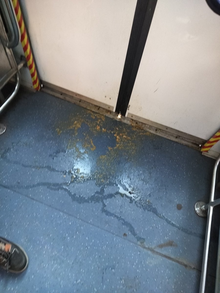 Adiii931's tweet photo. @drmbct @WesternRly 8:26 AC from Borivali kindly send someone to clean it 3rd last coach from Virar end coach no 7102 A https://t.co/KDE8HGuUP9