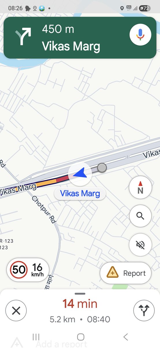 Daily traffic jam in morning at 8am till 10.30am at 200 meter before parthala bridge if u r coming from char murthi extension,a patch between hindon bridge and parthala. Service lane merging with main road bfore bridge n road is narrow here. <a href="/dmgbnagar/">DM NOIDA Gautam Buddha Nagar</a> <a href="/CeoNoida/">CEO, NOIDA Authority</a> <a href="/noida_authority/">NOIDA Authority</a>