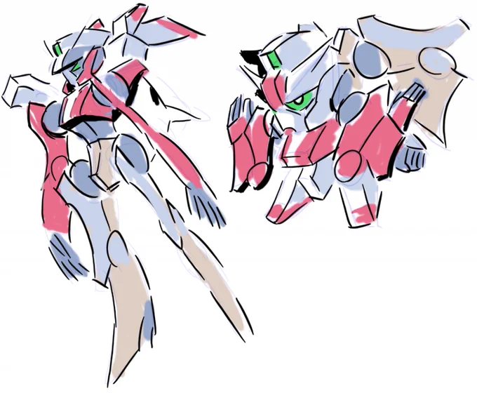 SDリアル変形ガンダム。コンセプト、マックナイフをたたんだらクスィーにならないかしら?