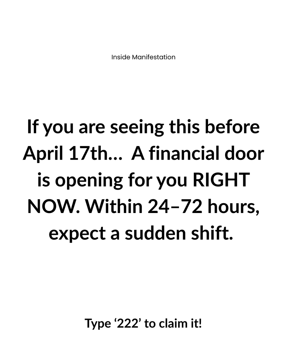 Inside Manifestation tweet media